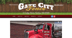 Desktop Screenshot of gatecityfence.com